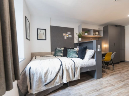 Gold Studio 5 bed student flat to rent on Lancaster Street, Birmingham, B4