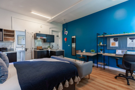 Premium Studio 1 bed student flat to rent on Springfield Mount, Leeds, LS2