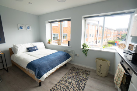 Bronze Studio Student flat to rent on Frarady Road, Nottingham, NG7