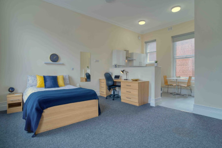 Deluxe Studio Heritage Student flat to rent on Newland, Lincoln, LN1