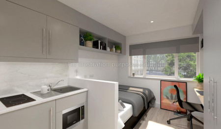 Accessible Studio Student flat to rent on 15 - 25 Talbot Square, London, W2