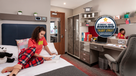 Gold En-suite Serviced Apartment 11 bed student flat to rent on Talbot Street, Nottingham, NG1