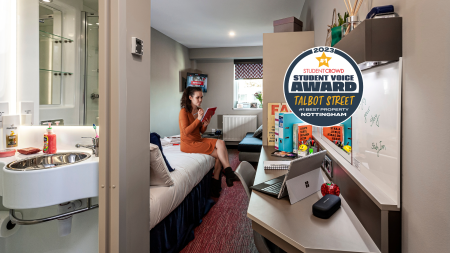 Diamond En-suite Serviced Apartment 1 bed student flat to rent on Talbot Street, Nottingham, NG1