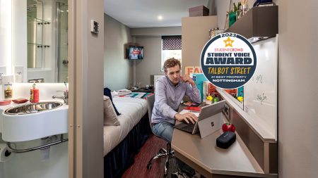 Platinum En-suite Serviced Apartment 1 bed student flat to rent on Talbot Street, Nottingham, NG1