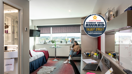 Platinum Plus Studio Student flat to rent on Talbot Street, Nottingham, NG1