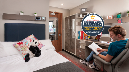 Silver En-suite Serviced Apartment 11 bed student flat to rent on Talbot Street, Nottingham, NG1