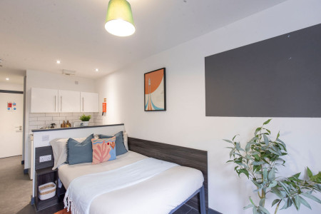 Premium Studio Student flat to rent on Clarence Street, Newcastle, NE2