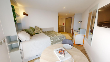 Premium Studio Accessible Student flat to rent on Moore Street, Sheffield, S3
