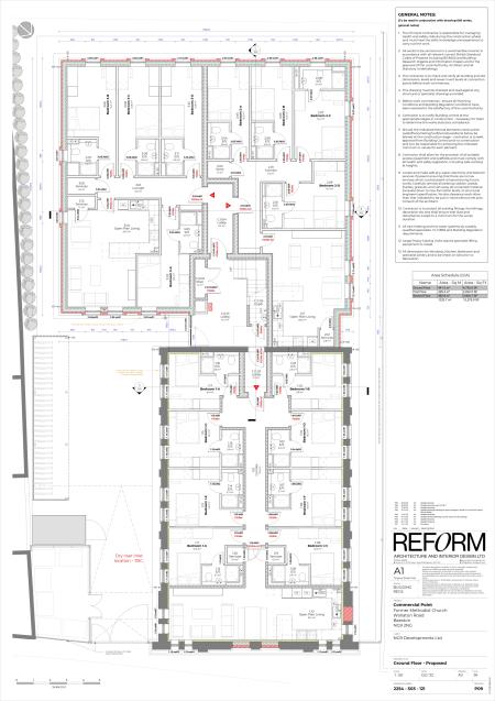 2 bed student house to rent on Rooms 4 & 5, Flat 16, Commercial Point, Beeston, N, Nottingham, NG9