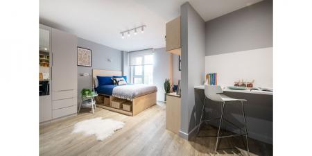 Luxe Studio Student flat to rent on Dundee Street, Edinburgh, EH11