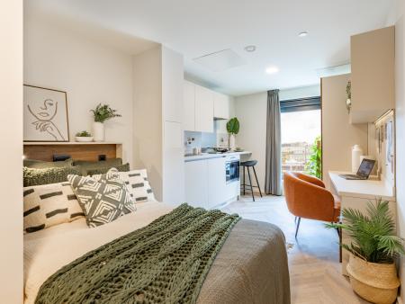 Platinum Studio Student flat to rent on Queens Road, Nottingham, NG2