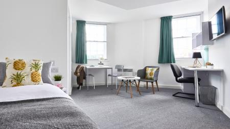 Deluxe Plus Studio Student flat to rent on Newarke Street, Leicester, LE1