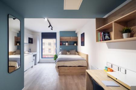 Bronze Studio Student flat to rent on Bradbury Place, Belfast, BT7