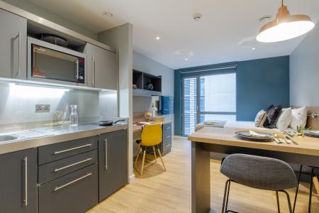 Crown Studio Student flat to rent on West Bar, Sheffield, S3