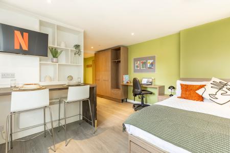 Deluxe Plus Studio Student flat to rent on Port Dundas Place, Glasgow, G2