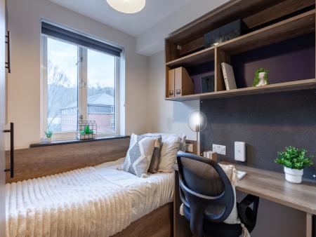 Standard Ensuite 1 bed student flat to rent on The Leather Works, Leeds, LS7