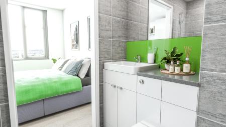 Corner Demi 2 bed student flat to rent on Mayflower Street, Plymouth, PL1