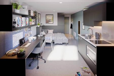 Premium Studio Student flat to rent on Lower Bristol Road, Bath, BA2