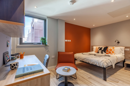 Classic Studio Student flat to rent on Benson Yard, 18 Benson Street, Liverpool, L1