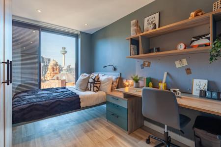 Premium En Suite City View 3 bed student flat to rent on Benson Street, Liverpool, L1