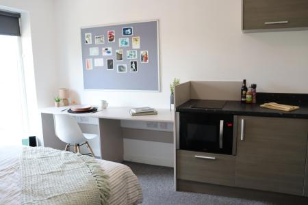 Bronze Studio Student flat to rent on Radford Mill, 150 Ilkeston Road, Nottingham, NG7