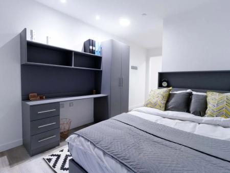 Sky View Plus En Suite - EPC Band Rating B 1 bed student flat to rent on High Street, Swansea, SA1