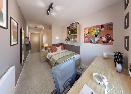 Silver En Suite 5 bed student flat to rent on Jennens Road, Birmingham, B5