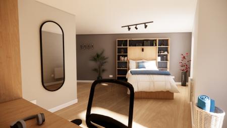 Platinum En Suite 7 bed student flat to rent on New Road, Nottingham, NG7