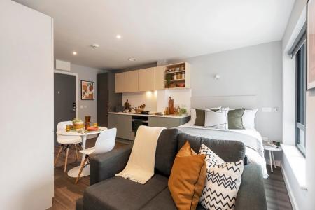 Executive Studio Student flat to rent on Glebe Street, Leicester, LE2