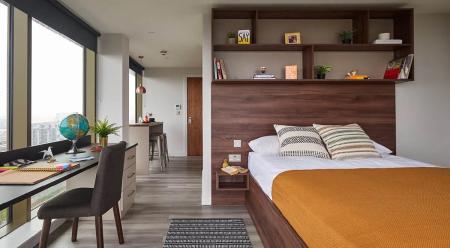 Deluxe Studio Student flat to rent on Cumberland Place, Southampton, SO15
