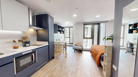 Premium Studio Student flat to rent on Cookridge Street, Leeds, LS2