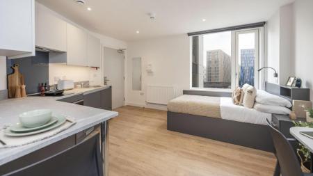 Deluxe Studio Student flat to rent on St James Boulevard, Newcastle, NE1