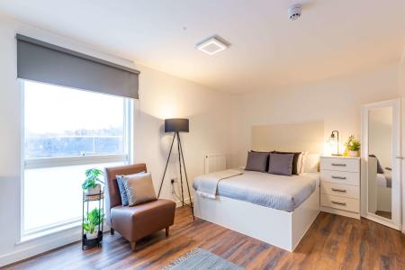 Premium Studio Student flat to rent on Hollingdean Road, Brighton, BN2