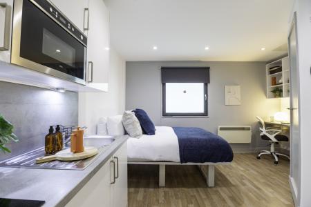 Premium Studio Student flat to rent on Stoddard Street, Newcastle, NE2