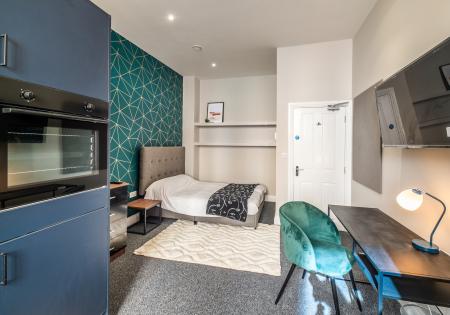Student studio flat to rent on Canning Place, Nottingham, NG1