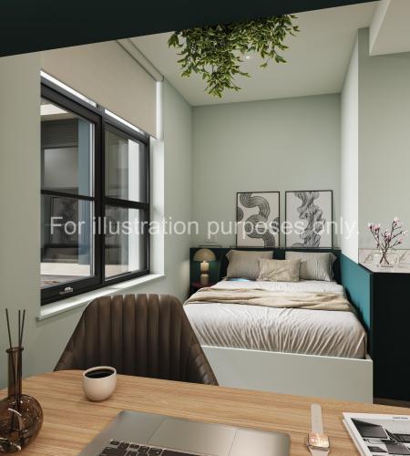 Bronze Plus Studio Student flat to rent on Bath Street, London, EC1V