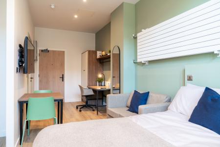 Studio Student flat to rent on Blackhall Place, Dublin, D07