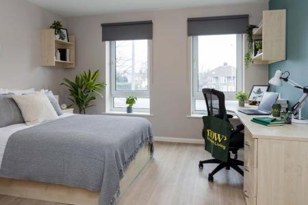 Classic Studio Student flat to rent on North Road, Cardiff, CF14
