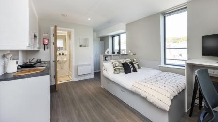 Large Studio Student flat to rent on Hollingdean Road, Brighton, BN2