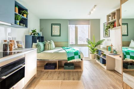 Studio - Premium Student flat to rent on Lisbon Street, Leeds, LS1