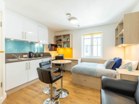 Classic Studio Student flat to rent on Lower North Street, Exeter, EX4