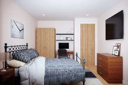 Hamsell Court - Classic Non-Ensuite 4 bed student flat to rent on Hamsell Road, Manchester, M13