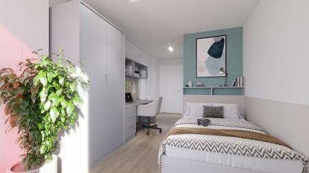 Copper Ensuite 11 bed student flat to rent on Gas Lane, Bristol, BS2