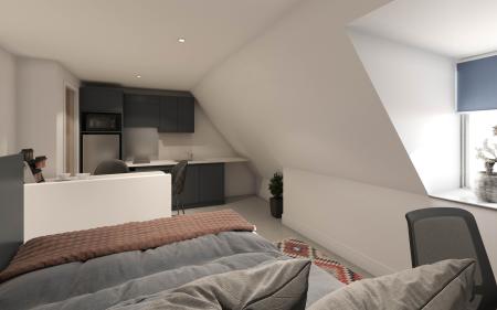 L04-syle studio Student flat to rent on St Peters Street, Canterbury, CT1