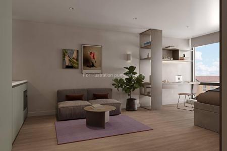 Deluxe Studio Plus Student flat to rent on Dunedin Street, Edinburgh, EH7