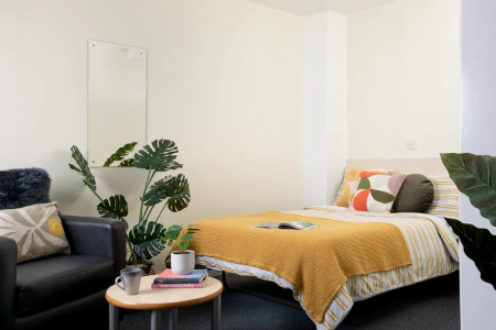 Classic Studio Student flat to rent on Clough Road, Sheffield, S2