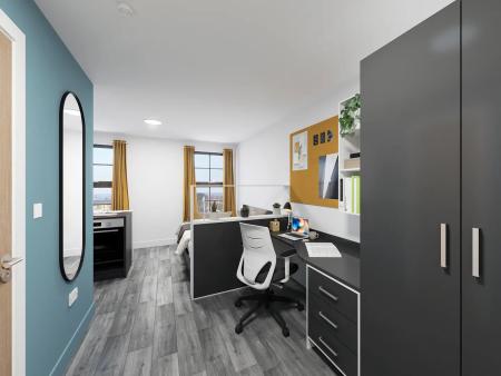 Standard Studio Student flat to rent on Britannia Street, London, WC1X