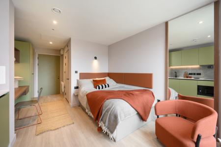 Deluxe Studio Plus Student flat to rent on Dunedin Street, Edinburgh, EH7