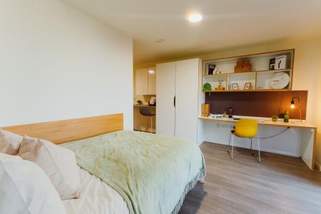 Bronze Studio Student flat to rent on Bridge Street, Cardiff, CF10