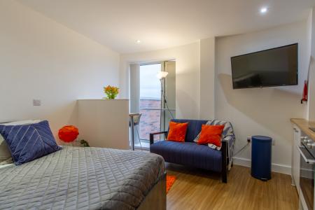 Studio Student flat to rent on Ilkeston Road, Nottingham, NG7